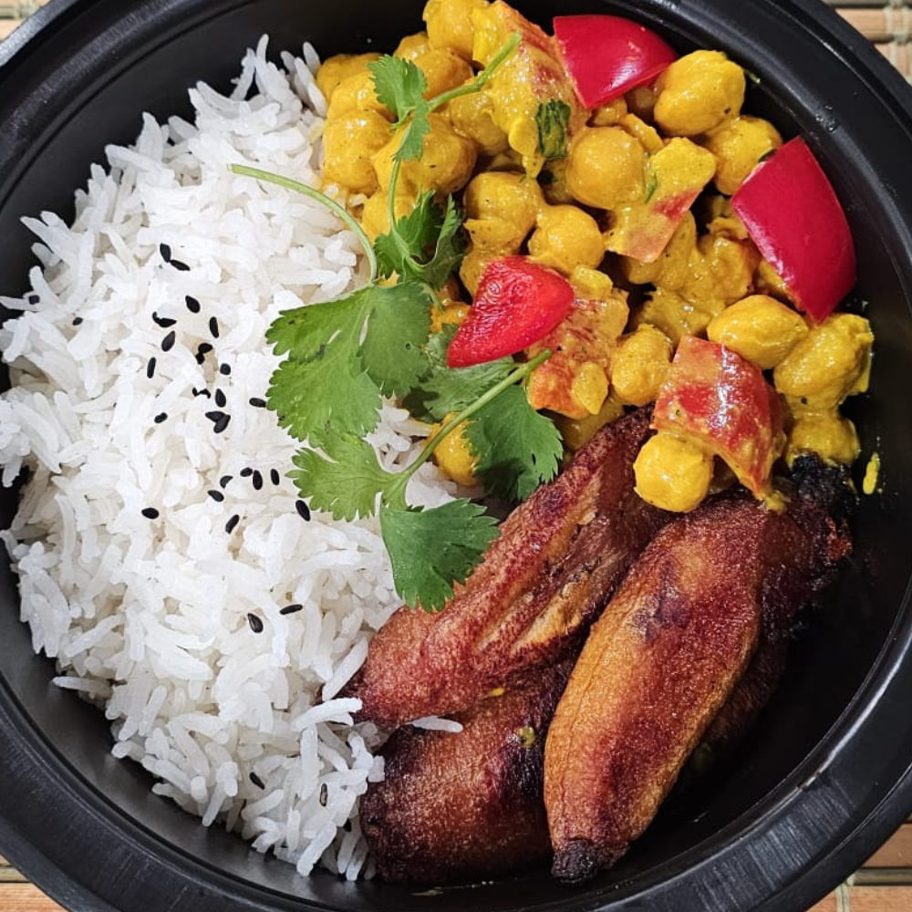 Curry Chickpea Bowl (Vegan)