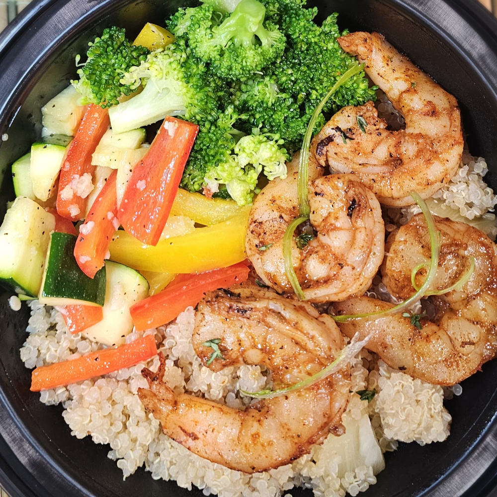 Jerk Shrimp Quinoa