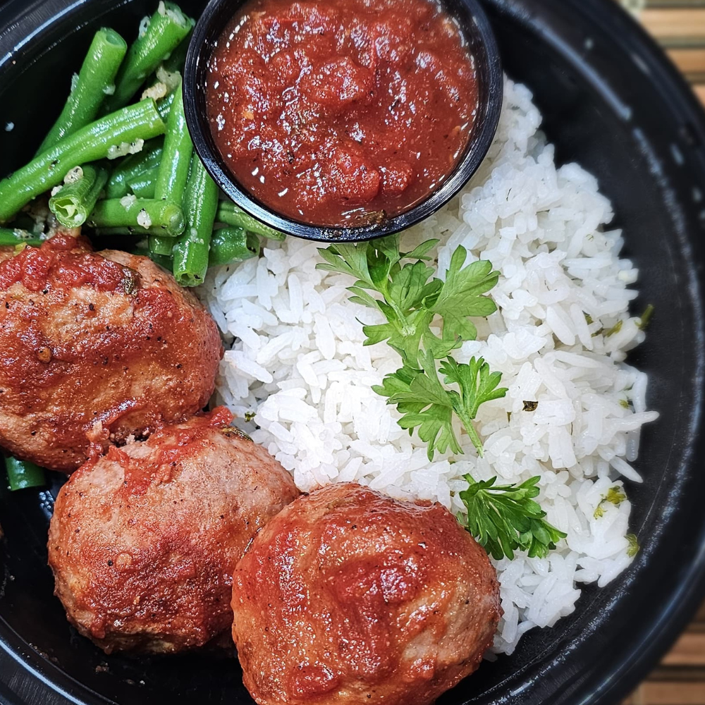 Turkey Meatball Bowl